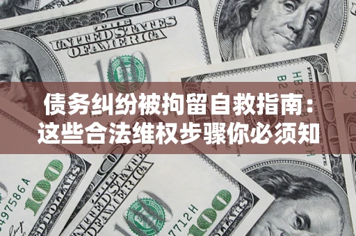 济南债务纠纷被拘留自救指南：这些合法维权步骤你必须知道！