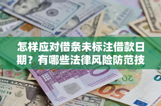 济南怎样应对借条未标注借款日期？有哪些法律风险防范技巧？