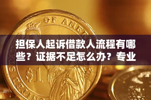 济南担保人起诉借款人流程有哪些？证据不足怎么办？专业律师解答