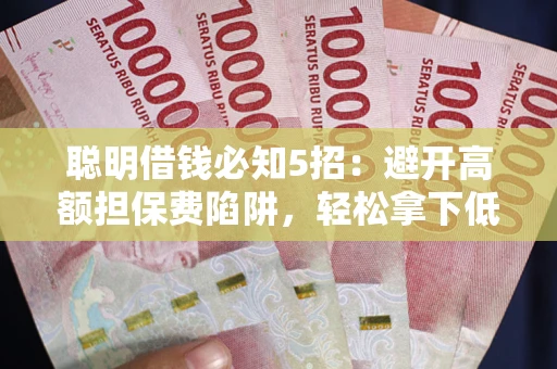 济南聪明借钱必知5招：避开高额担保费陷阱，轻松拿下低息贷款
