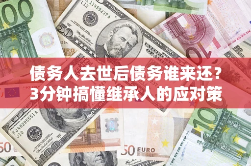 济南债务人去世后债务谁来还？3分钟搞懂继承人的应对策略